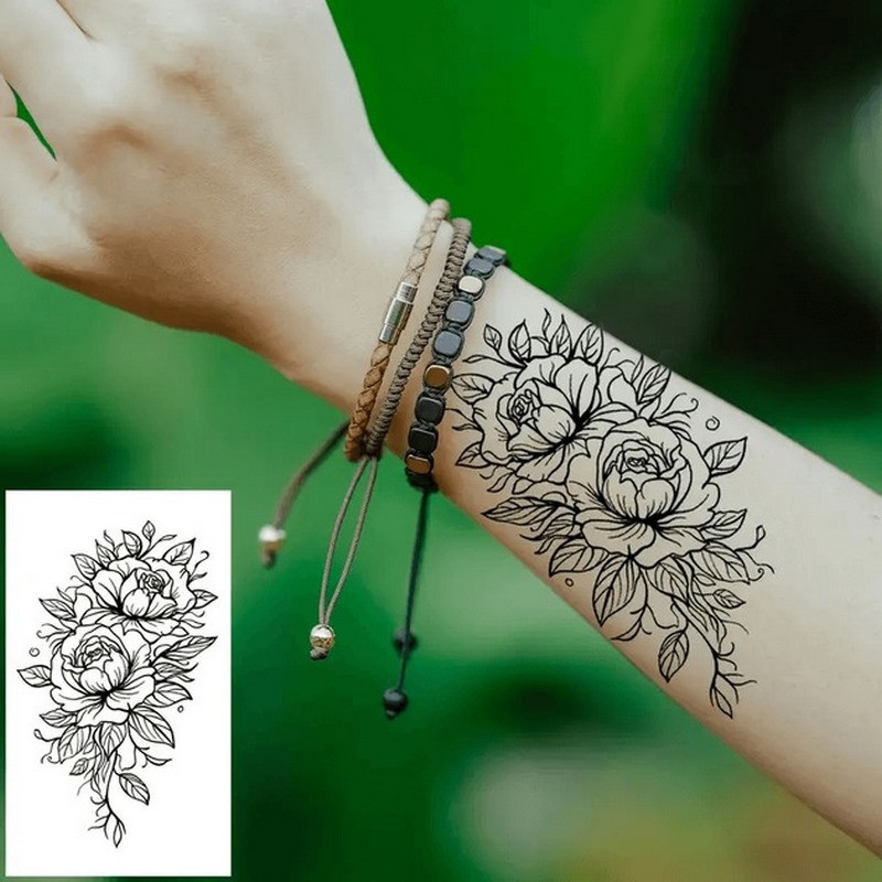 Набор детских временных тату 