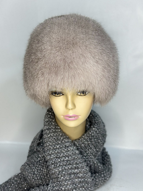 Шапка хутряна жіноча сніп Анастасія Соболь Харків - фото 8