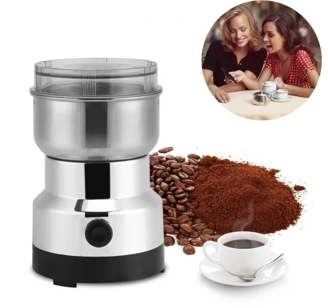 Кавомолка Domotec/RAF R-7113 150Вт для подрібнення кавових зерен та спецій 100гр Одеса - фото 5