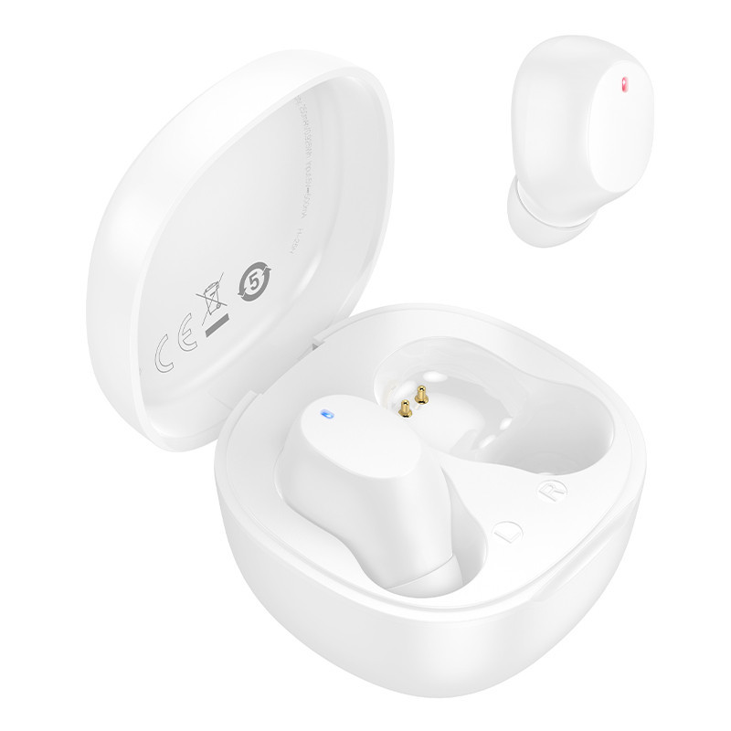 Беспроводные наушники TWS BOROFONE BW97 Clear White Одесса - изображение 1