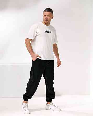 Мужские стильные повседневные вельветовые брюки Черный, 50 Одесса