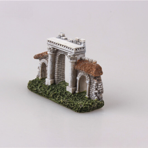 Декоративная фигурка Старинная Арка из полистоуна. Для макета, песчаного стола, инсталляций, поделок, мини-сад Одесса