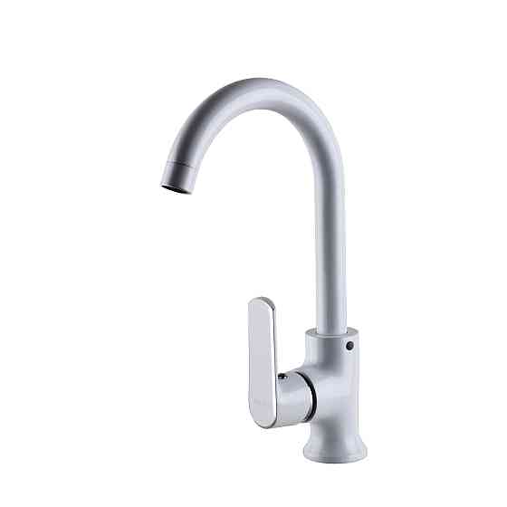 Змішувач для кухні Globus Lux Laguna GLA-0203SL-7-WHITE Тернопіль