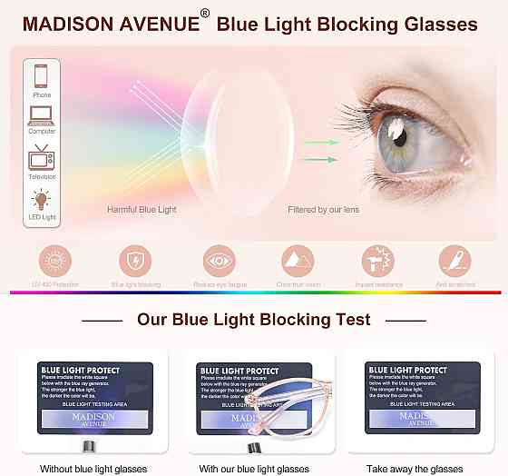 Окуляри для захисту від синього світла Madison Avenue Луцк
