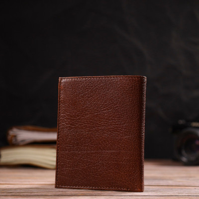 Кошелек Canpellini Из натуральной кожи Коричневый (21874) Винница - изображение 2