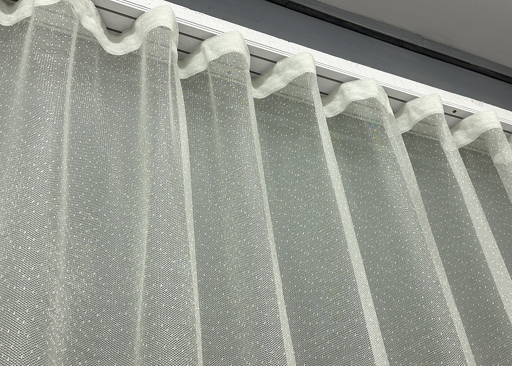 Тюль жакард колір молочний 1671т Київ - фото 7