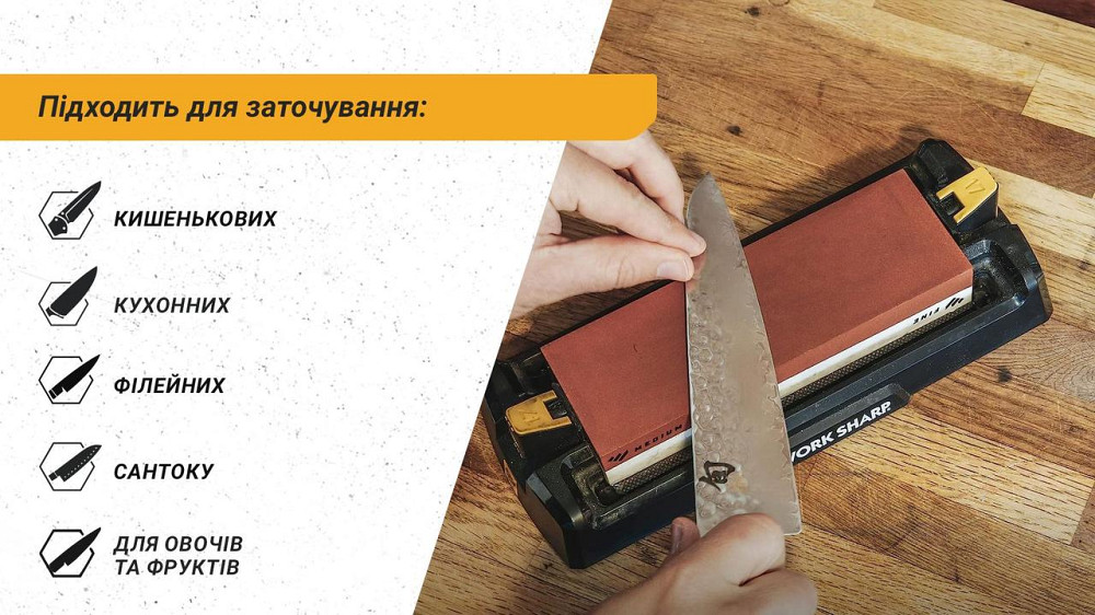 Work Sharp Точилка механическая Benchtop Whetstone Sharpener WSBCHWHT-I Ровно - изображение 7