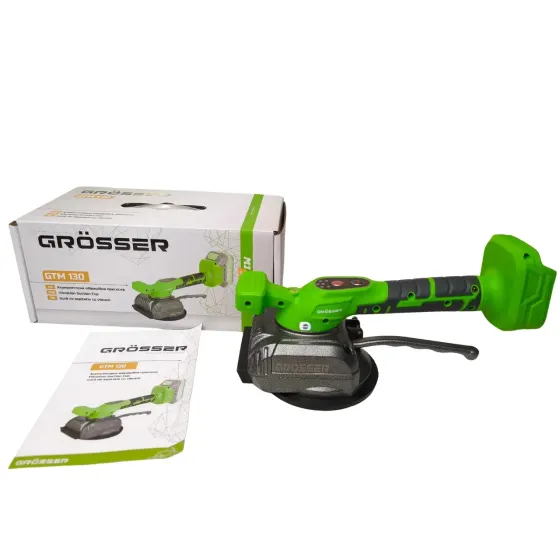 Акумуляторна вібраційна присоска Grosser GTM 130 каркас Коломия