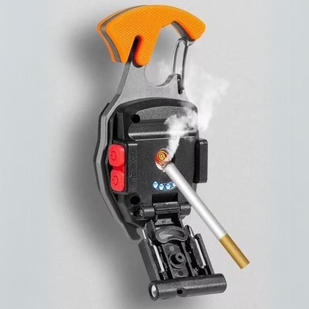 Багатофункціональний LED ліхтарик X-Balong BL-W5147, 7 режимів, Акумулятор. Type C Одеса - фото 12