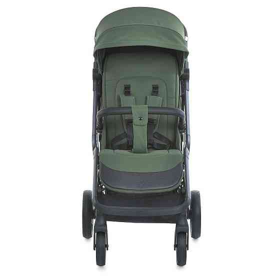 Коляска дитяча El Camino BEYA Khaki Green прогулянкова з чохлом для ніжок в комплекті Зелена (ME 1127-B) Чернігів