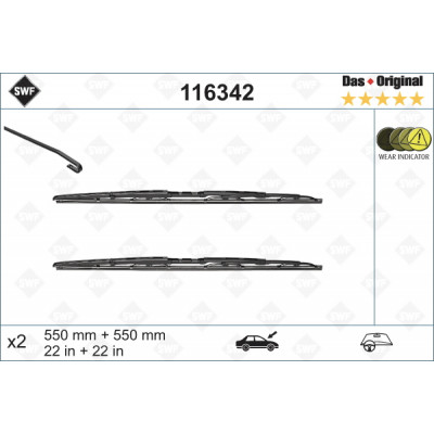 Щетка стеклоочистителя SWF 116342 Винница - изображение 1