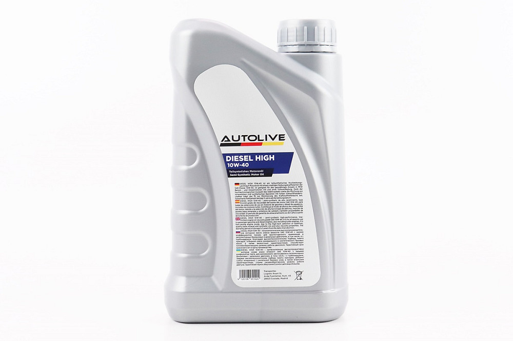 Олія 4T 10W-40 - напівсинтетична універсальна "DIESEL HIGH", 1L Київ - фото 2