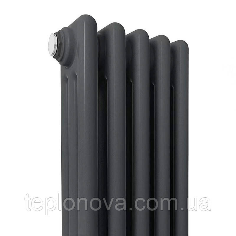Дизайнерський радіатор 1800/245 (мм) чорний мат IDEALE VIOLA (бічне підключення) 13 5/1800/245 Чернівці - фото 5