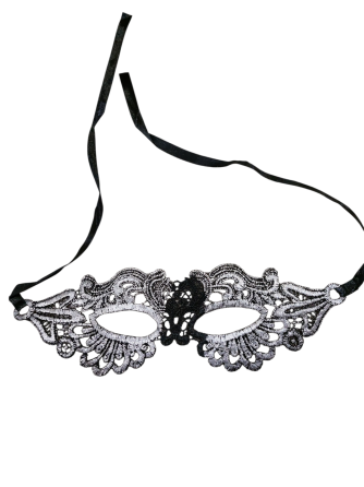 Венецианская маска С Дефектом one size серебристый Киев