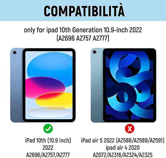 Чехол-клавиатура Lielax для iPad 10th Gen 10.9