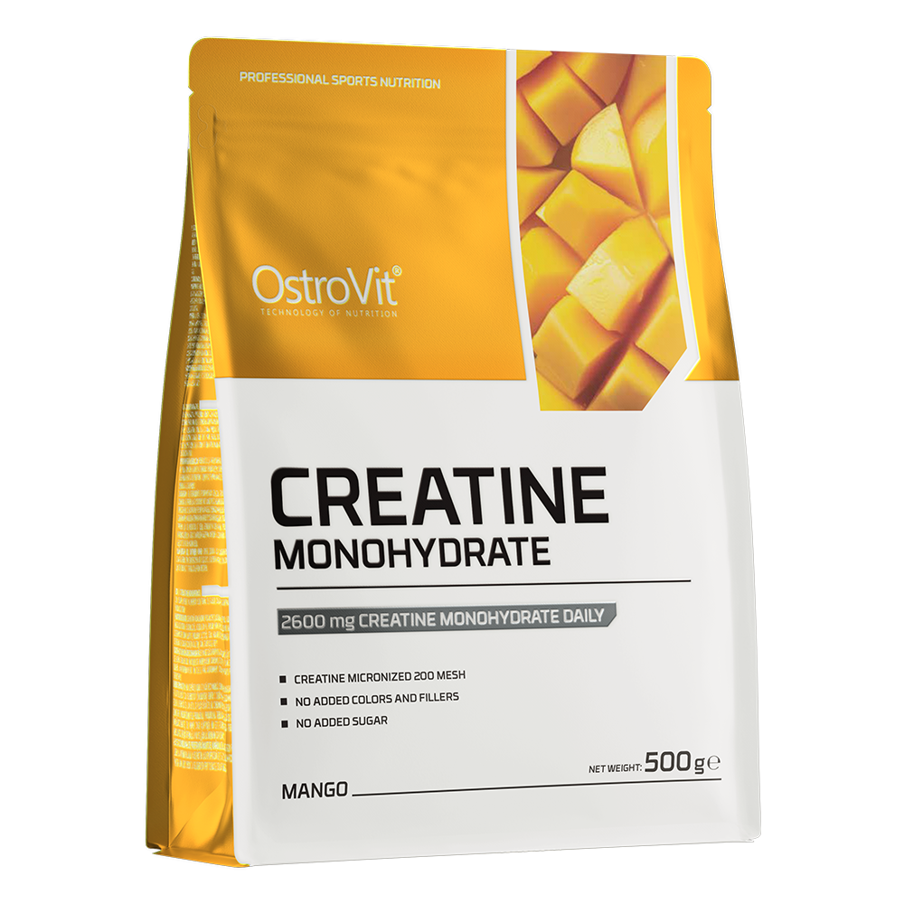 Креатин моногидрат, Creatine Monohydrate, OstroVit, 2600 мг, 500 г манго Киев - изображение 1