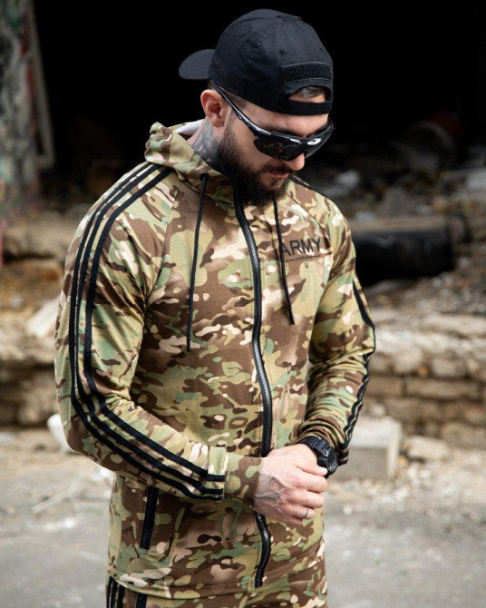 Милитрари спортивный костюм ARMY мультикам ВН1100 Одесса - изображение 10