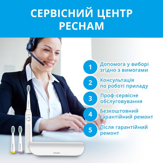 Електрична зубна щітка Pecham Travel PC-081 White ( white ) Харків - фото 19
