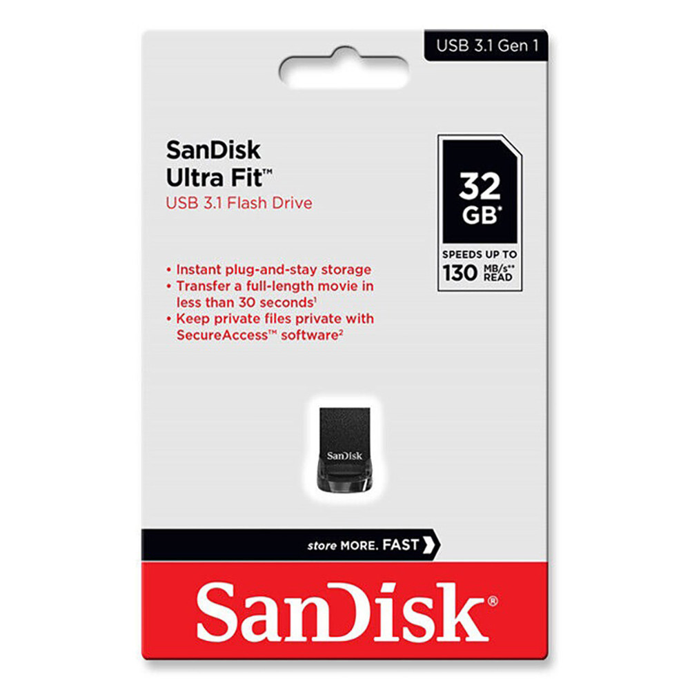 Флешка SanDisk Ultra Fit 32ГБ 130Мб/с Київ - фото 2