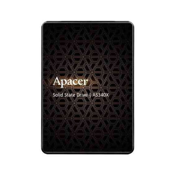 Накопичувач SSD Apacer AS340X 240GB 2.5" 7mm SATAIII 3D NAND Read/Write: 550/520 MB/sec Київ
