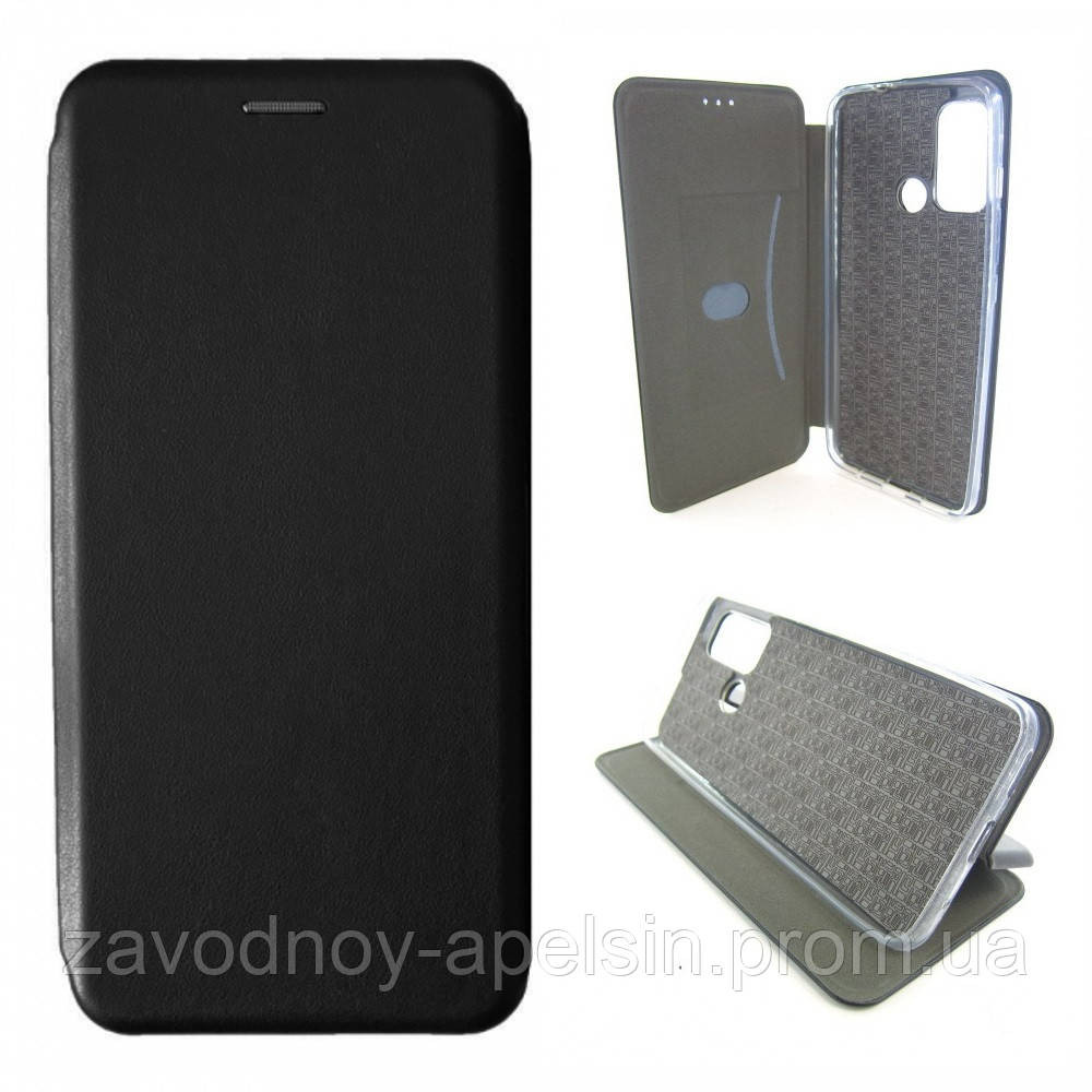 Чохол-книжка Motorola Moto G60 G60s Підставка (чорний) Одеса - фото 1