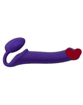 Безремінний страпон Strap-On-Me Violet L, повністю регульований, діаметр 3,7 см Sex Aura Київ