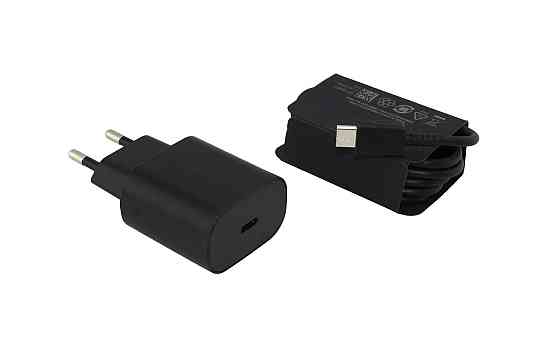 ЗЗП Мережевий Зарядний пристрій 25 W Black Edition, Type-C, з кабелем, 9175 Дніпро