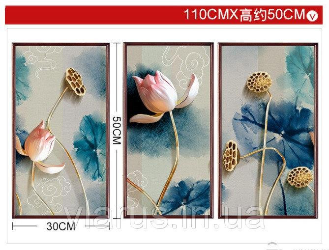 Вінілова наклейка на стіну Квіти Київ - фото 3