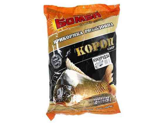 Прикормка для лову риби Кукурудза 900гр Короп ТМ Бомба Киев