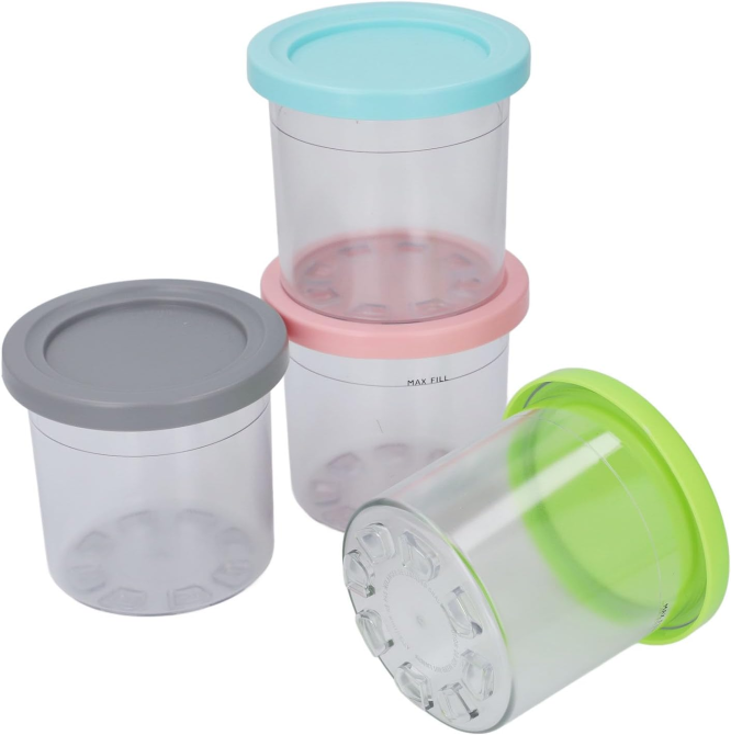 Контейнери для зберігання продуктів, пінти для морозива 4 шт 30027 Луцк - изображение 1