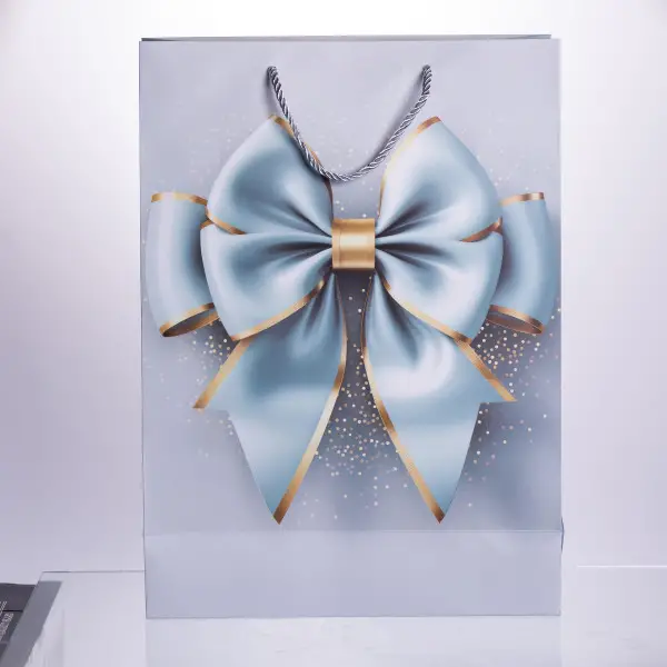 Yiwu Набір подарункових пакетів з паперу 12 шт Бант 30×12×42 см HP-10359-14 Коломия - фото 4