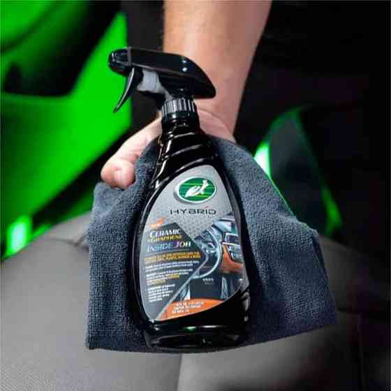 TURTLE WAX Hybrid Solutions Inside Job Zest — Універсальний очисник салону (Лимон) 500 мл | Глибоке очищення, захист та свіжий цит Ковель