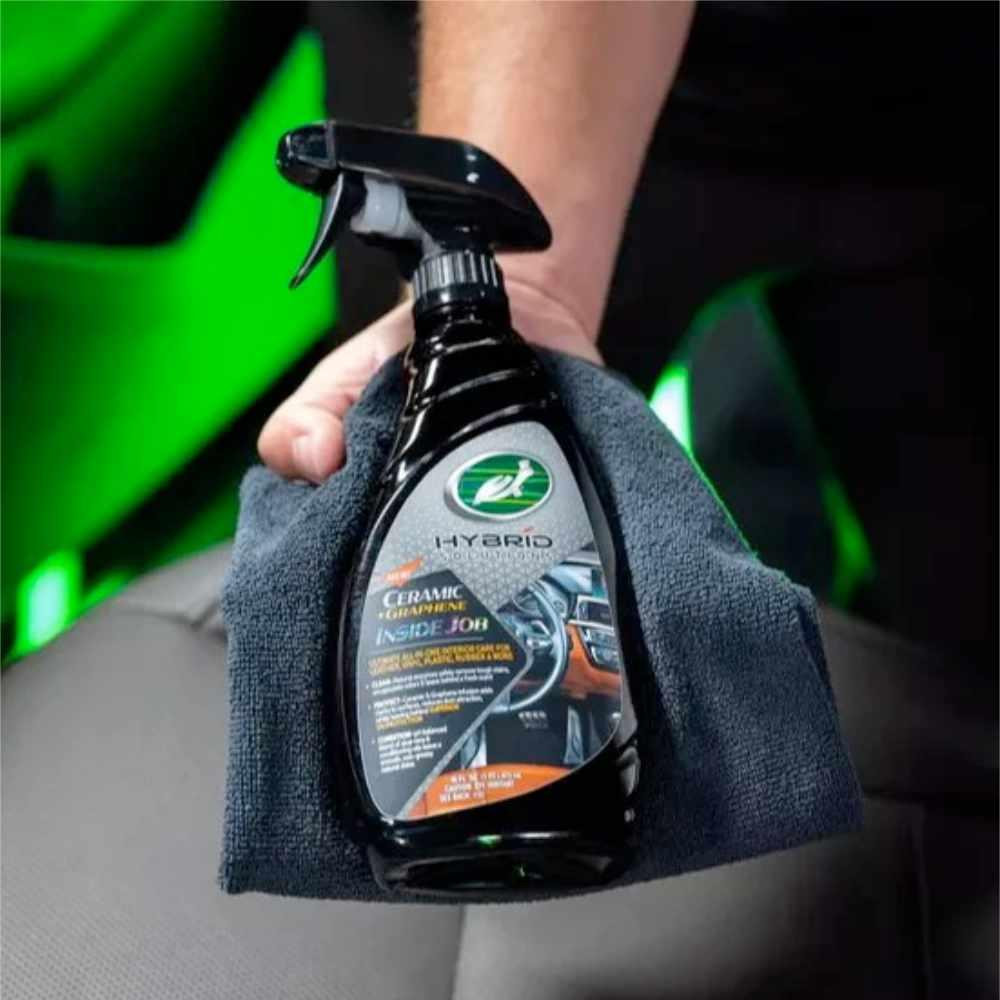 TURTLE WAX Hybrid Solutions Inside Job Zest — Універсальний очисник салону (Лимон) 500 мл | Глибоке очищення, захист та свіжий цит Ковель - фото 1