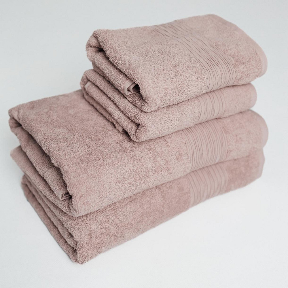 Набір Махрових рушників , Махра,Пудра, 50/90 та 70/140 Київ - фото 1