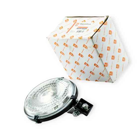 Фара кругла тракторна робоча галогенна металевий корпус протитуманна DK Мукачево