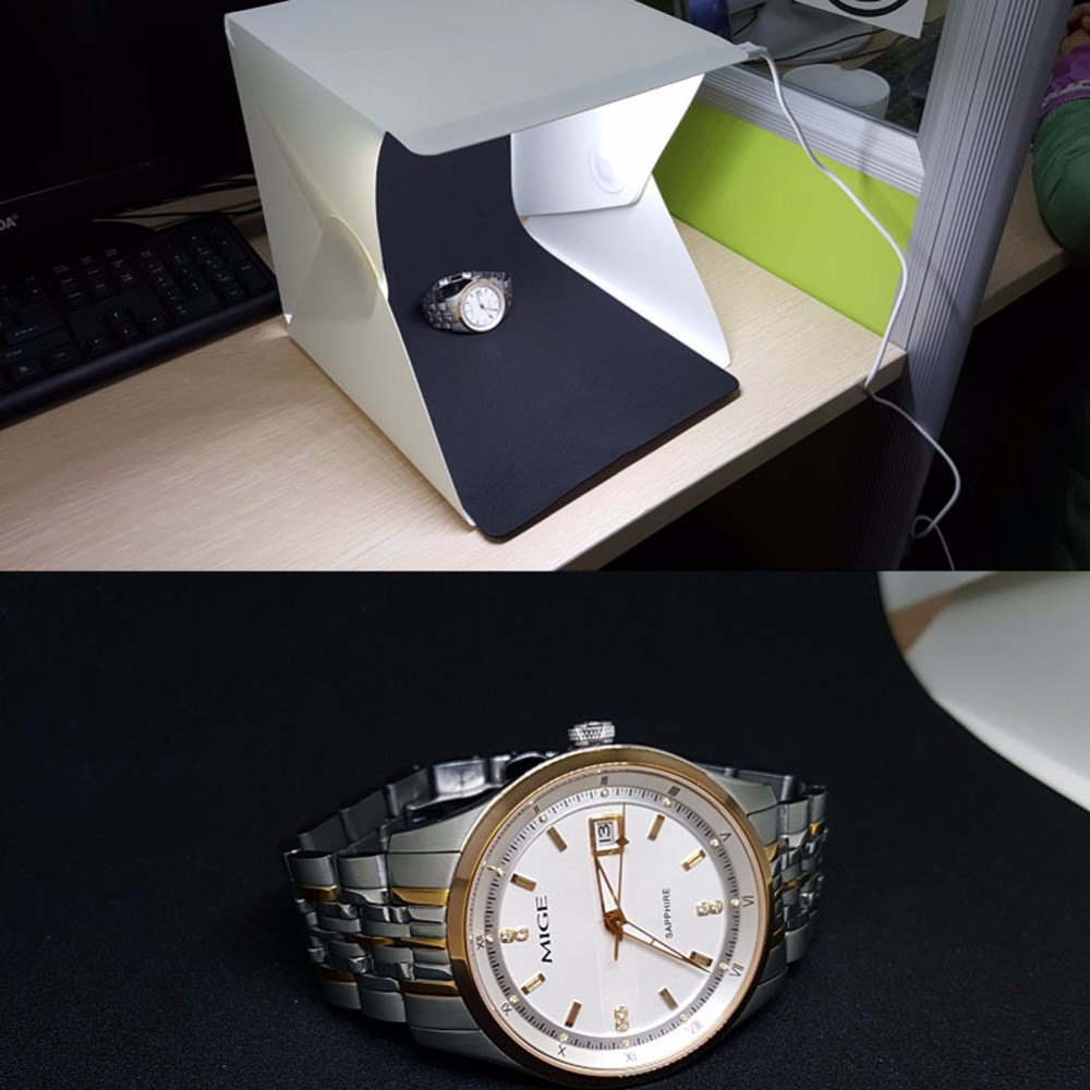 Фотобокс – лайтбокс с LED подсветкой для предметной съемки 40см Киев - изображение 3