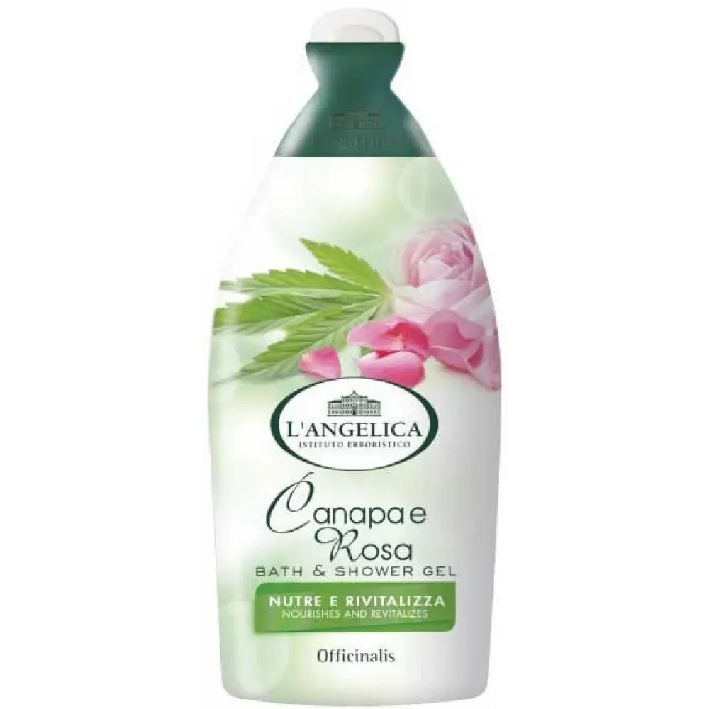Гель для душу L'Аngelica Конопля та Троянда 450 мл Львів - фото 1