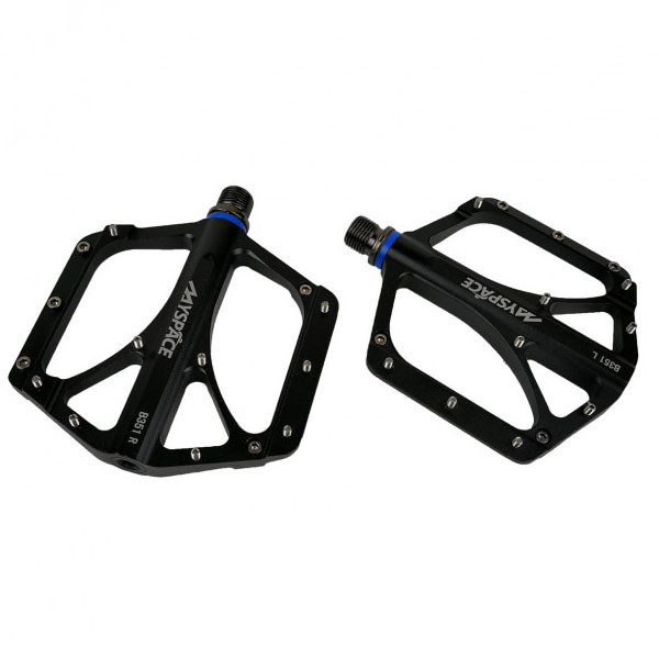 Велосипедные педали на промышленных подшипниках Feel Fit черные JTB-021 Бровары - изображение 1
