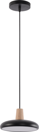 VALESO Підвісна люстра -1 чорний + дерево Київ