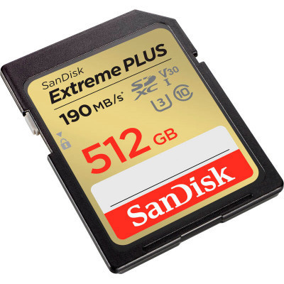 Карта памяти SanDisk 512GB SDXC class 10 UHS-I Extreme Plus (SDSDXWV-512G-GNCIN) Винница - изображение 2