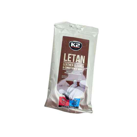Серветки очищення та кондиціювання шкіри K2 Letan Leather Cleaner & Conditionner для Мукачево