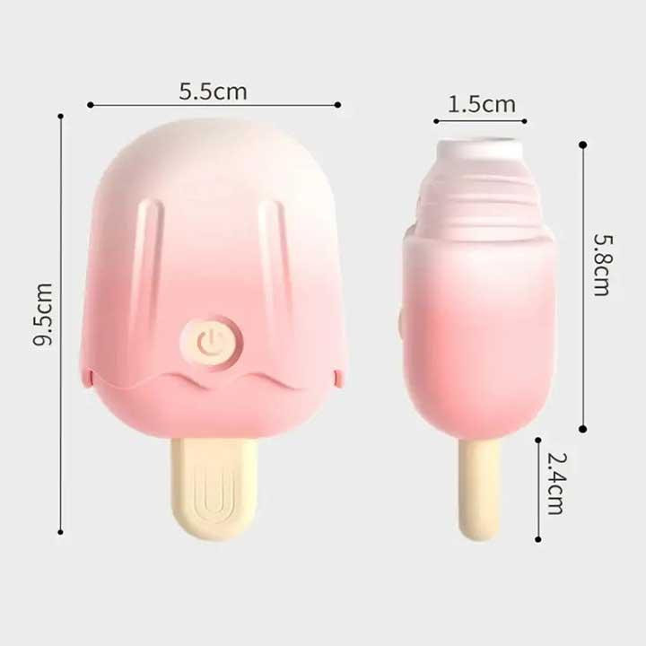 Вакуумний вібратор "Морошене" Ice Lolly Вінниця - фото 5