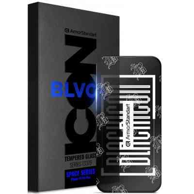 Скло захисне Armorstandart Space Black Icon Apple iPhone 15 Pro Max Black (ARM68228) Вінниця