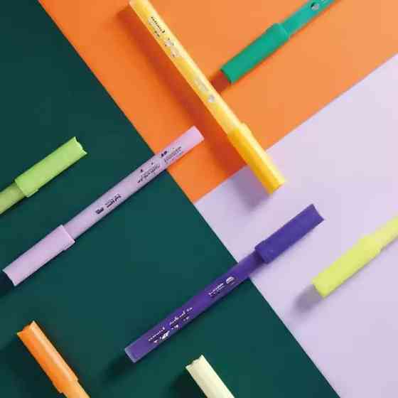 Маркеры акриловые STA для рисования, премиум качество, набор 24 цветов, маркеры для ткани, дерева и керамики Каменец-Подольский