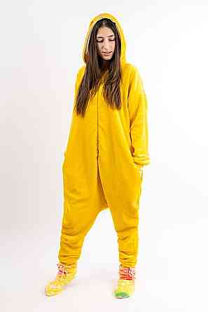 Кигуруми- комбенизон женский (Пикачу) домашний, пижама,  Украина, комбинезон на молнии домашний топ Крохатушка 52/54 Киев