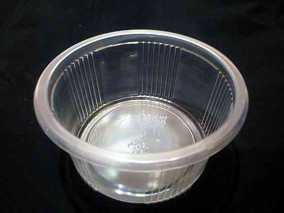 Банка с крышкой 0,250 л Одноразовая пластиковая упаковка Флексопринт Павлоград