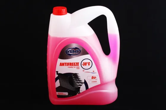 Жидкость охлаждающая антифриз красный -38° ВАМП 10.06 кг Винница