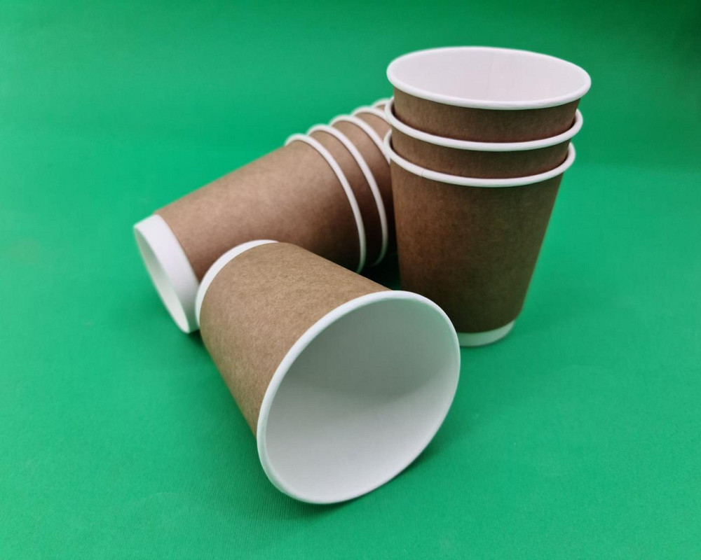 Склянка картонна 2-шарова 300 мл (8oz) "KRAFT Маестро (20 шт.) Харків - фото 6