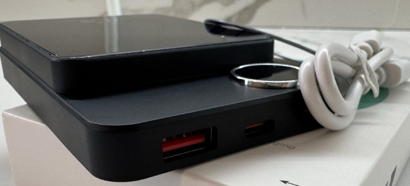 PowerBank MagSafe 10000 MAh 22,5W Q9 повербанк магсейв бездротова. Киев - изображение 1