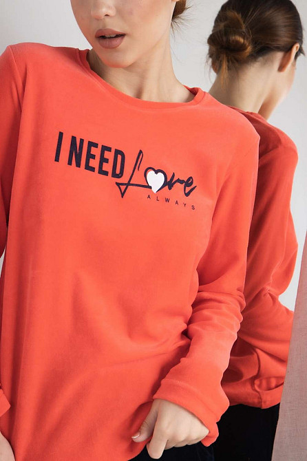 Костюм женский велюровый - I need love Nicolette 87089 XL Киев - изображение 2